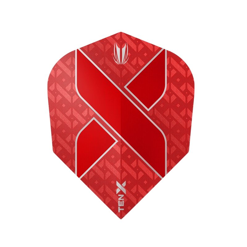 Target Flights – Vision Ultra – Standard – Ten-X – Red | The Darts Shack