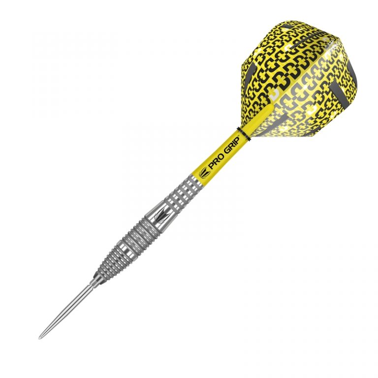 TARGET Darts Cult 03 Jeu de fléchettes à pointe en acier 90 % tungstène, 24 g TARGET Darts Cult 03 Jeu de fléchettes à pointe en acier 90 % tungstène, 24 g