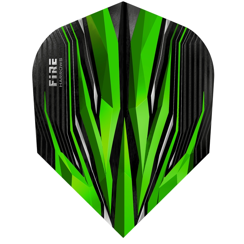 Harrows Lumen No2 Dart Flights | 5 X Sets Darts Flights (15 Flights Total) I 100 Micron Dart Flights I Premium Extra Strong Made In UK I Professional