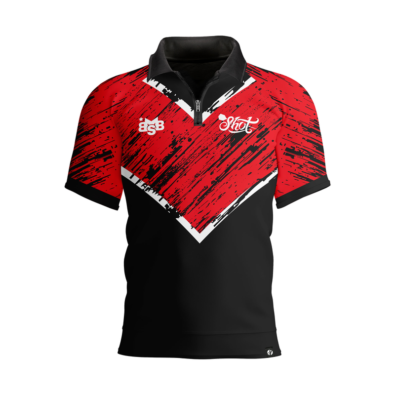 Shot! Clothing - Michael Smith - Red Strip
