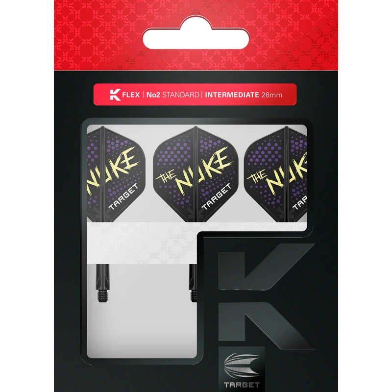 Target Flights & Shafts - K-Flex Player - Luke Littler - No2