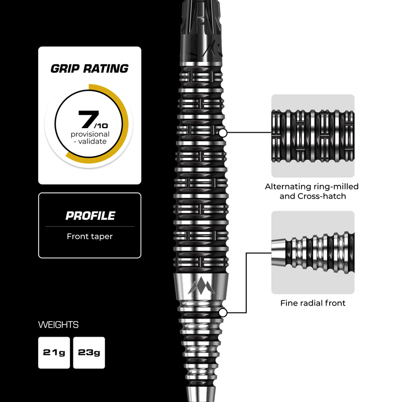 Mission Darts - Cameron Carolissen - R2.5 - 95%