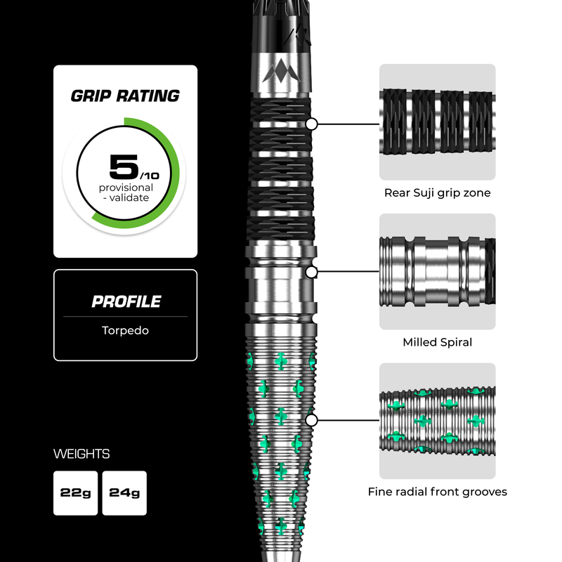 Mission Darts - Mantis - R2.5 - 95%