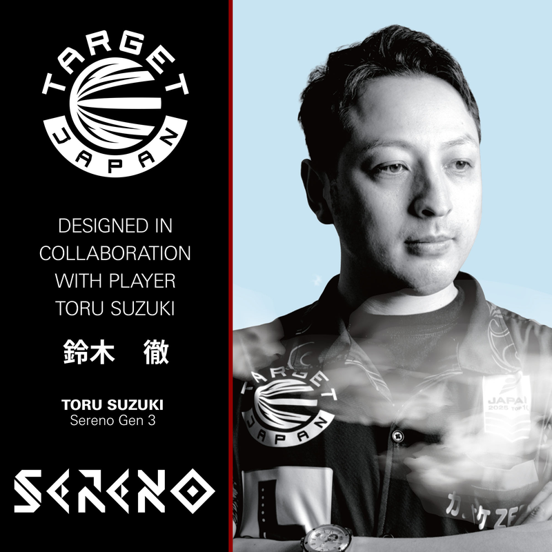 Target Japan Darts - Toru Suzuki - Sereno - Gen 3 - 90%