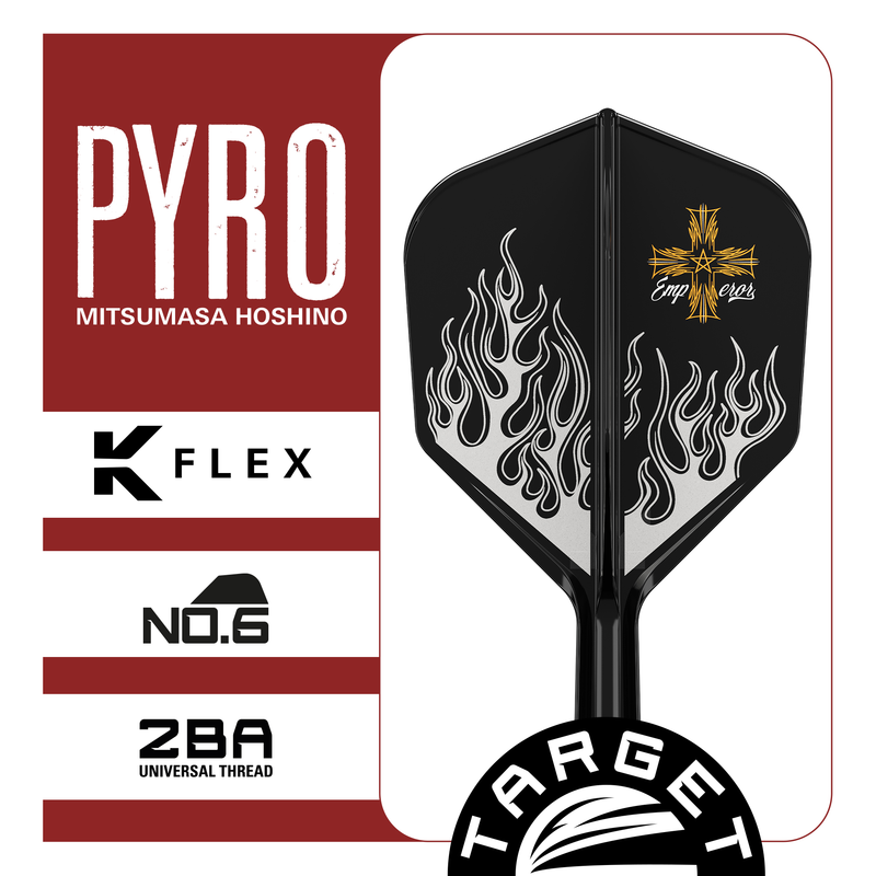 Target Japan Flights & Shafts - K-Flex - Mitsumasa Hosino - Pyro - Gen 2 - No6