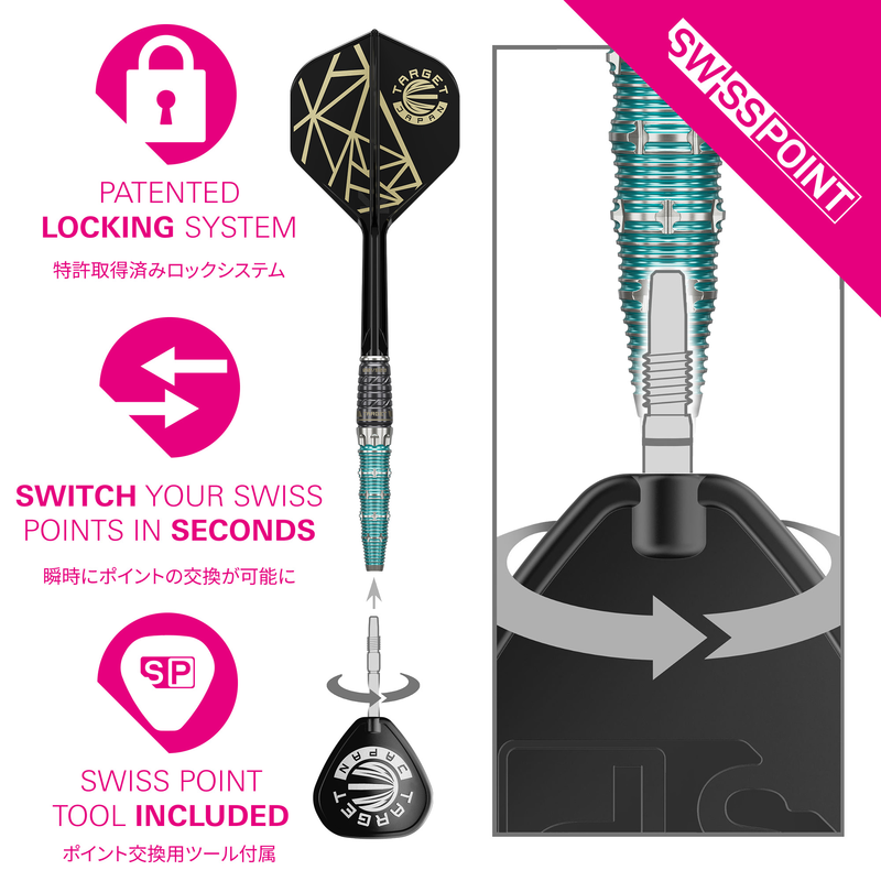 Target Japan Darts - The Miracle Rising Sun - Ltd Edition Champions Set - 95%