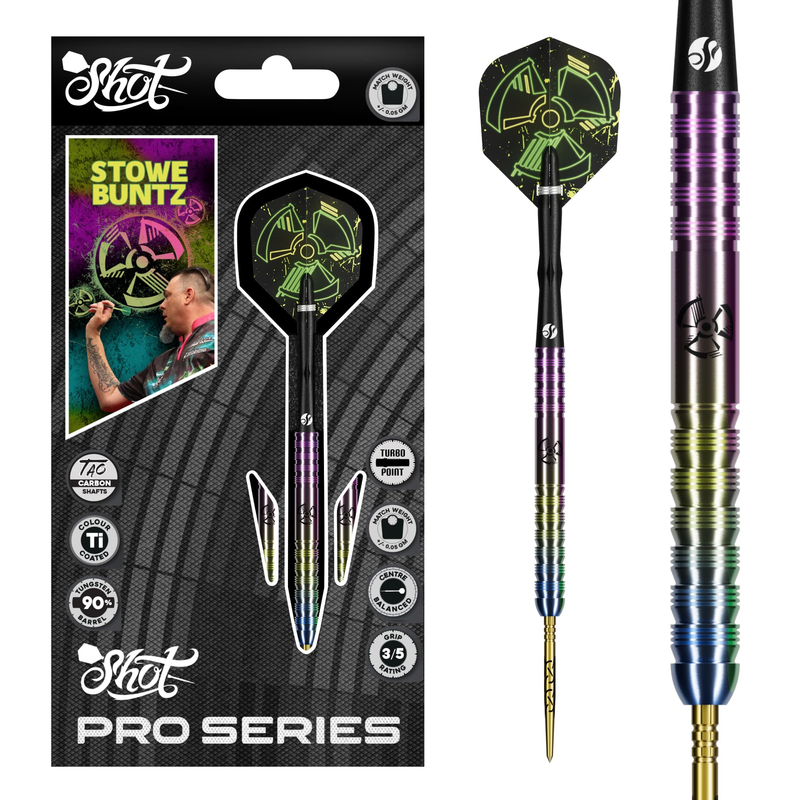 Shot! Darts - Stowe Buntz - 3.0 TP - 90%