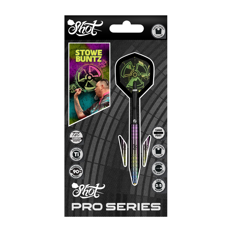 Shot! Darts - Stowe Buntz - 3.0 TP - 90%
