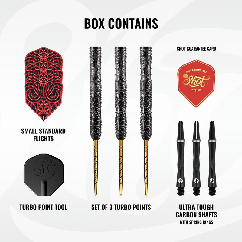 Shot! Darts - Warrior - Kapene TP - 90%