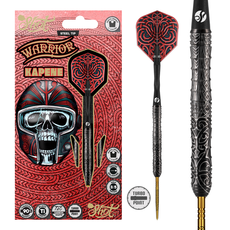 Shot! Darts - Warrior - Kapene TP - 90%
