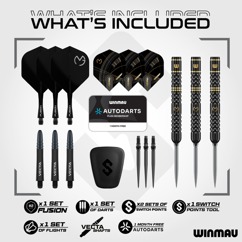 Winmau Darts - Michael Van Gerwen - W-Max - SP - 90%