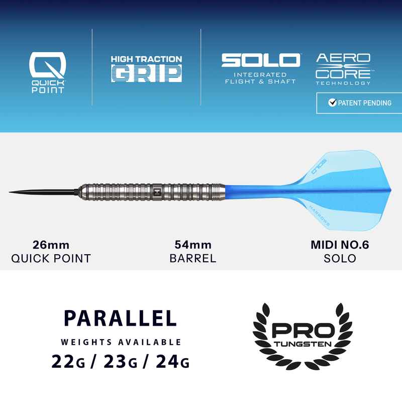 Harrows Darts - Flux - QP - Pro Tungsten