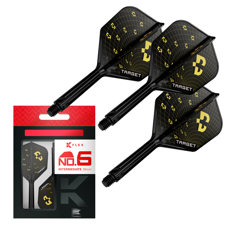 Target Flights & Shafts - K-Flex - Bolide - No6