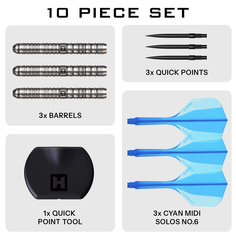 Harrows Darts - Flux - QP - Pro Tungsten