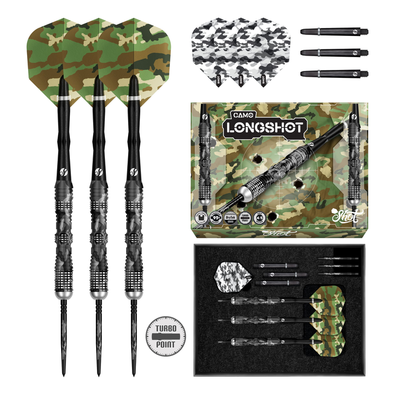 Shot Darts - Camo - Longshot TP - 95%