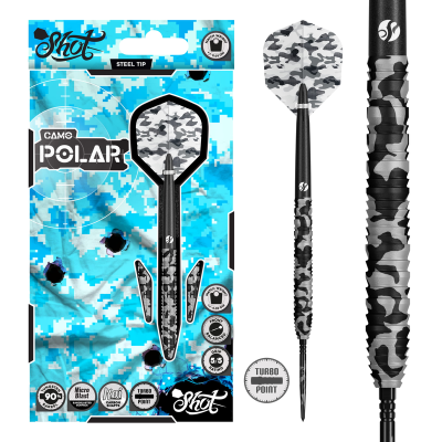 Shot Darts - Camo - Polar TP - 90%