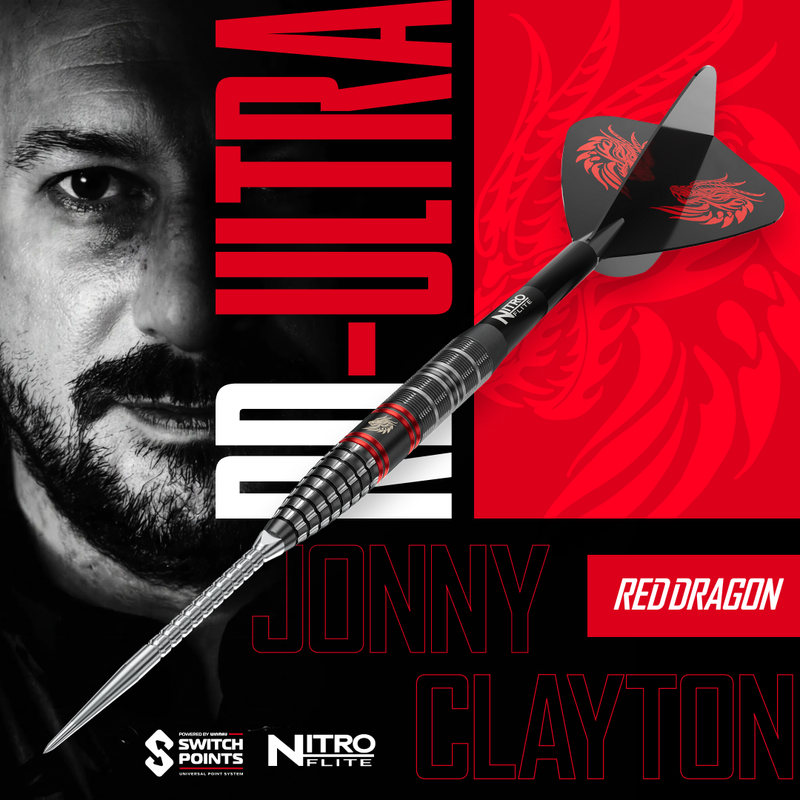 Red Dragon Darts - Jonny Clayton - Ultra - SP - 90%