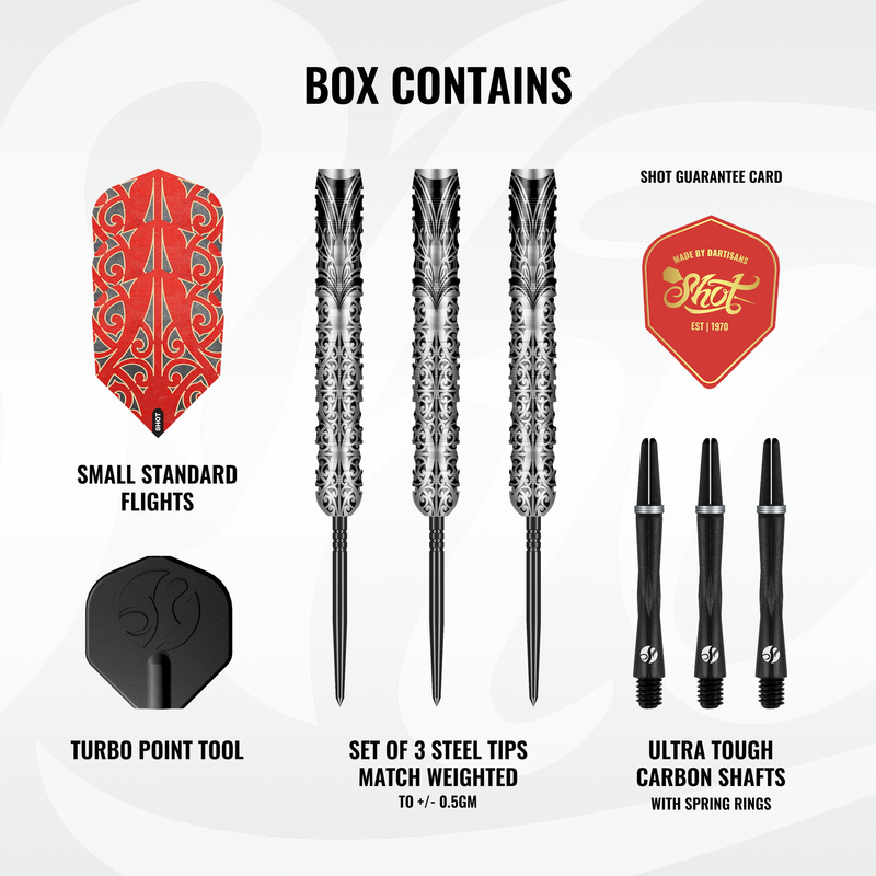 Shot Darts - Warrior - Taiaha TP - 90%